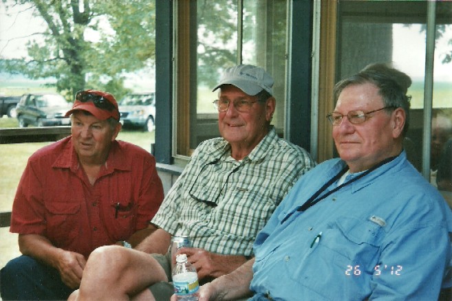 On the cabin deck